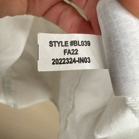 J. Crew Tie-back top in stretch cotton poplin blend - Picture 7 of 10